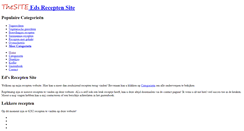 Desktop Screenshot of edsreceptensite.nl