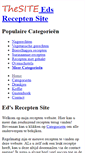Mobile Screenshot of edsreceptensite.nl
