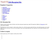 Tablet Screenshot of edsreceptensite.nl